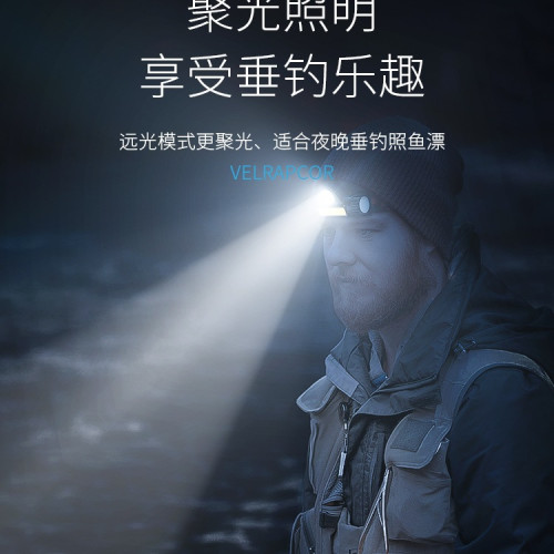 頭燈2025新款強光超亮頭戴式超長續航汽修戶外工作燈防水照明
