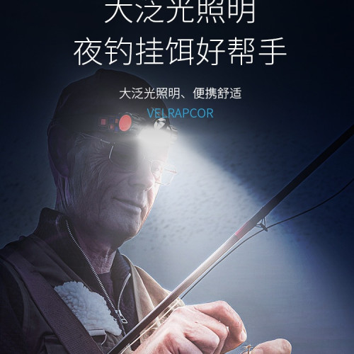 頭燈2025新款強光超亮頭戴式超長續航汽修戶外工作燈防水照明