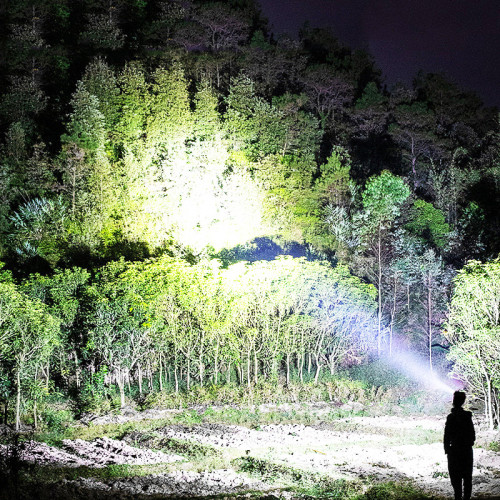 頭燈2025新款強光超亮礦燈戶外登山頭戴式照明燈釣魚工地手電頭燈