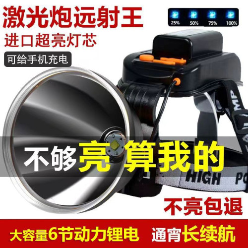 LED頭燈強光可充電P900頭戴式戶外遠射超長續航手電筒氙氣礦燈