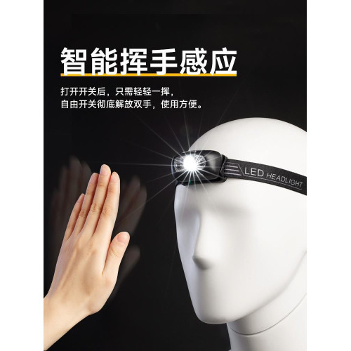 頭燈強光超亮充電戶外感應釣魚夜釣露營徒步登山頭戴式照明燈 頭燈強光超亮充電戶外感應釣魚夜釣露營徒步登山頭戴式照明燈