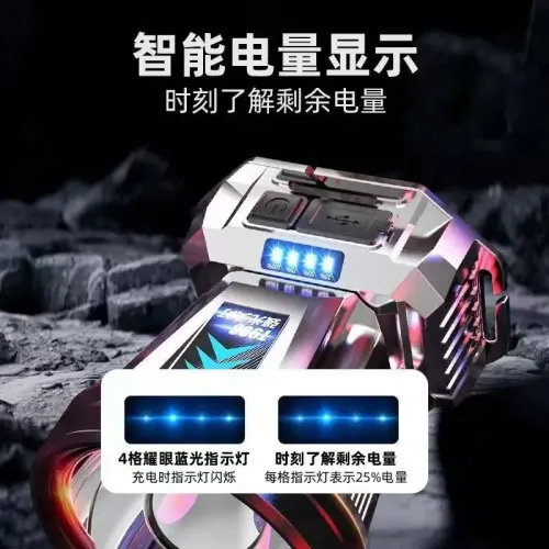 超強續航爆亮LED強光超亮可充電頭戴式手電筒夜釣家用工作頭燈 超強續航爆亮LED強光超亮可充電頭戴式手電筒夜釣家用工作頭燈
