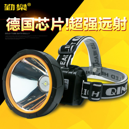 led頭燈充電頭戴式手電筒遠射戶野外長續航鋰電夜釣魚燈強光遠射