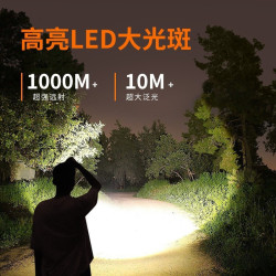 浦爾曼頭燈LED強光超亮充電頭戴式礦燈可變焦釣魚手電筒戶外遠射