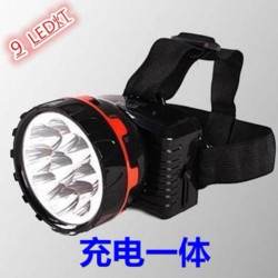 強光可充電頭燈頭戴式手電筒遠射夜釣家用戶外礦燈鏈