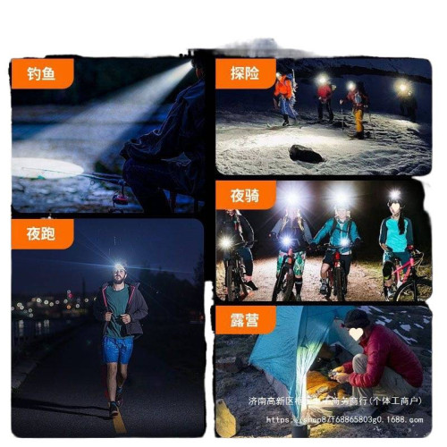 浦爾曼頭燈LED強光超亮充電頭戴式礦燈可變焦釣魚手電筒戶外遠射
