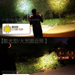12頭燈強光大光圈夾電瓶外接燈散光大光斑直流聚光遠射燈頭