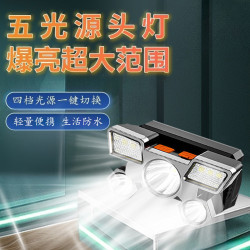 【廣角照明】強光照明頭燈多功能戶外泛光燈家用應急照明燈L-T21