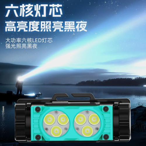 新款頭燈強光超亮充電專用續航頭戴式夜釣超長照明燈釣魚戶外