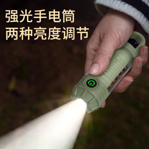 何大屋（Hodtown）手電筒強光超亮戶外露營照明燈遠射多功能應急
