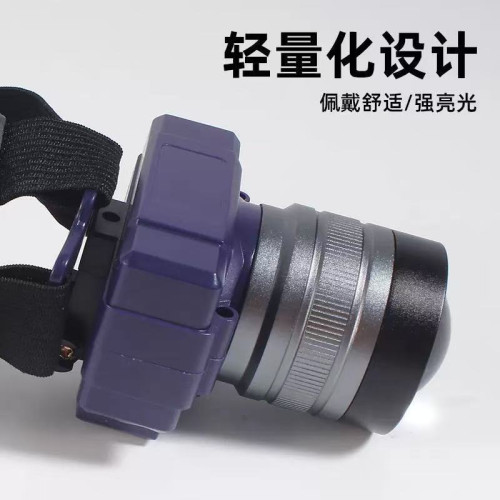 新款LED頭燈強光充電戶外夜釣魚燈遠射手電筒超亮頭戴式礦燈