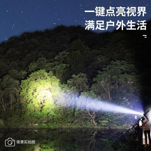 頭燈新款強光超亮礦燈夜釣魚戶外登山頭戴式照明燈工地手電筒