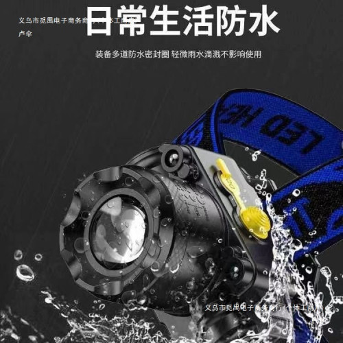 頭燈強光超亮頭戴式手電筒戶外家用遠射夜釣魚小氙氣礦燈