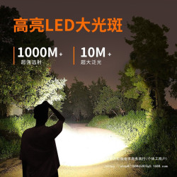 浦爾曼頭燈LED強光超亮充電頭戴式礦燈可變焦釣魚手電筒戶外遠射