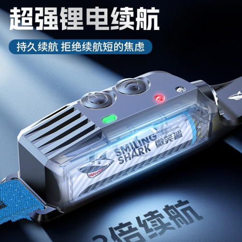 2025新款強光頭燈強光超亮充電頭戴式戶外感應工作泛光照明燈