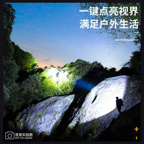 頭燈強光超亮充電頭戴式照明燈超長續航礦燈戶外釣魚感應礦燈
