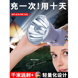 頭燈超長續航強光鋰電頭戴式充電感應礦燈戶外強光led燈