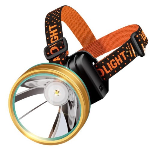 夜釣魚頭燈強光充電超亮頭戴式超長續航手電筒礦燈輕小號專用