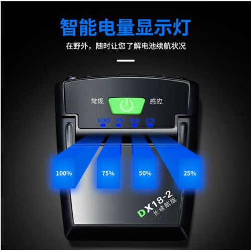 感應帽夾燈頭燈夜釣 充電超長續航 頭戴式防水上餌燈可攜式照明