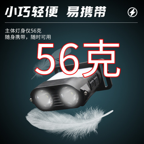 頭燈強光充電超亮小手電筒戶外感應夜釣魚燈超長續航礦燈