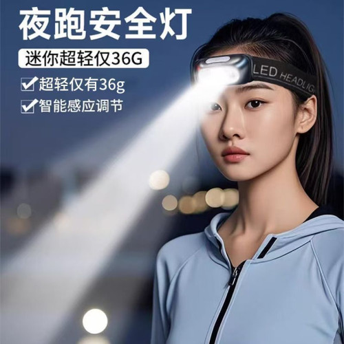 新款兒童頭燈防水可充電頭燈強光趕海超亮釣魚頭戴式感應手電筒 新款兒童頭燈防水可充電頭燈強光趕海超亮釣魚頭戴式感應手電筒