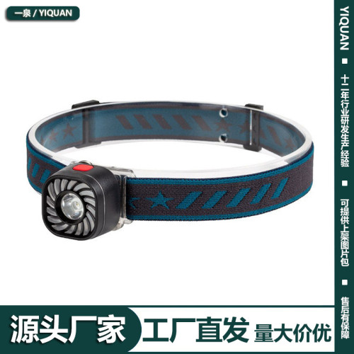新款多功能戶外頭燈工作燈 自行車尾燈前燈USB充電頭戴式強光頭燈 新款多功能戶外頭燈工作燈 自行車尾燈前燈USB充電頭戴式強光頭燈
