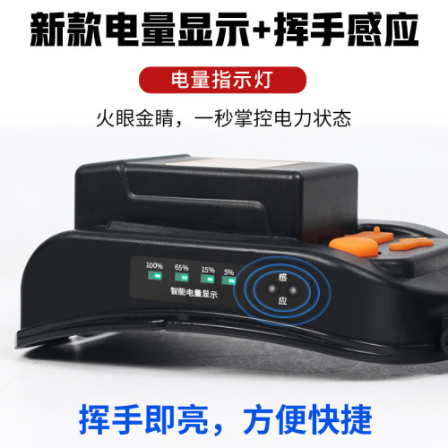 頭燈九核P90燈珠強光遠射超亮 LED頭戴式戶外防濺戶外6鋰電長續航
