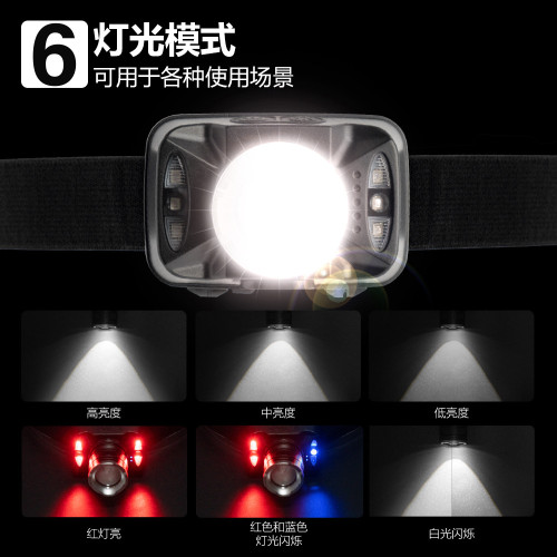 超亮LED強光充電頭燈長續航頭戴式手電筒小號夜釣魚專用戶外礦燈