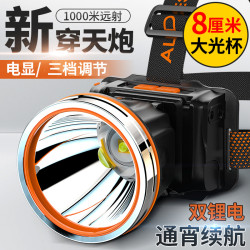 圖邇沙鷹頭燈強光充電超亮頭戴式照明鋰電手電筒遠射戶外夜釣魚礦