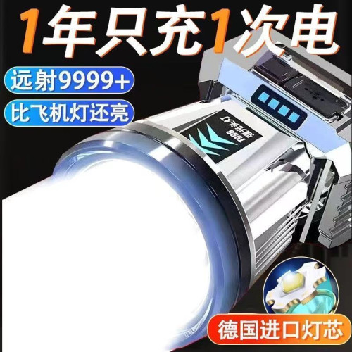 LED頭燈強光遠射戶外可充電防水超亮頭戴式礦燈超長續航手電筒