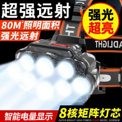 LED頭燈強光遠射可充電防水超亮頭戴式夜釣燈礦燈戶外家用手電筒