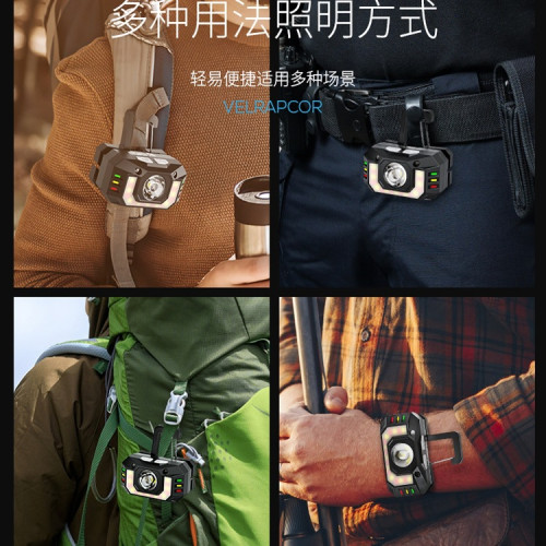 登山夜爬頭燈2025新款強光超亮充電戶外可攜式感應超長續航小照明燈
