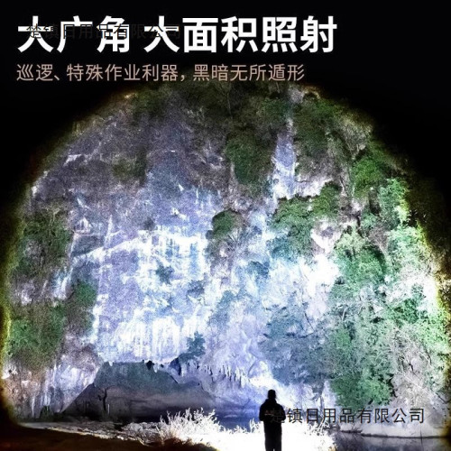 2025新款頭燈強光超亮充電戶外登山夜釣魚專用續航超長感應頭戴式