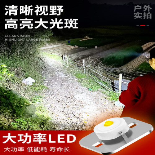 頭燈超亮強光充電續航超長礦燈感應釣魚夜釣頭戴式led照明燈