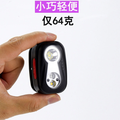 LED戶外感應頭燈露營夜釣頭燈頭戴式超亮釣魚