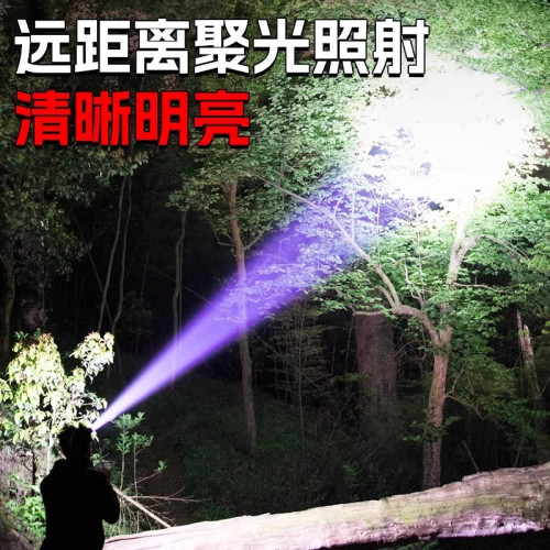 超高流明強光穿透力頭戴式智能礦燈戶外夜釣應急多用途照明燈
