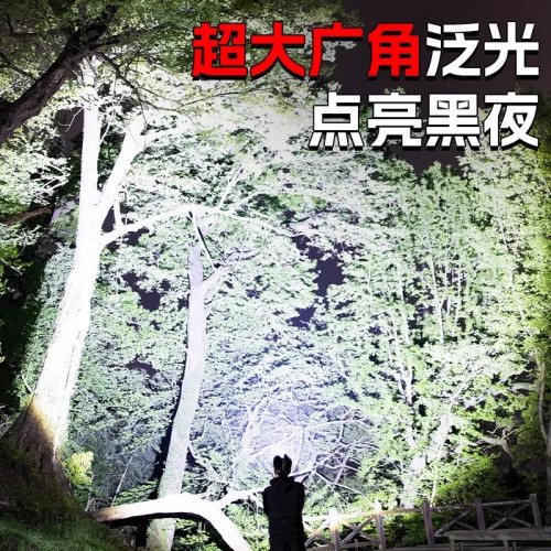 超高流明強光穿透力頭戴式智能礦燈戶外夜釣應急多用途照明燈
