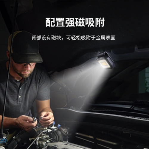威沃德磁吸頭燈迷你可攜式強光超亮夜釣燈戶外頭戴式充電釣魚燈