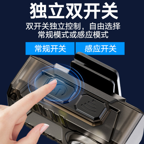 爆款頭燈野外強光頭燈長續航鋰電釣魚頭燈戶外專用頭燈 強光