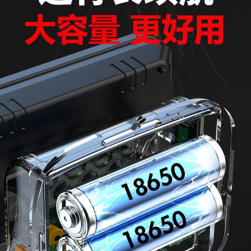 強光頭燈頭戴式超亮充電超長續航鋰電大泛光工作戶外散光礦燈趕海