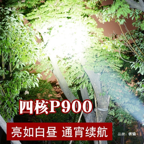 頭燈超長續航100小時2025頭戴式續航充電超亮遠射手電筒礦燈100