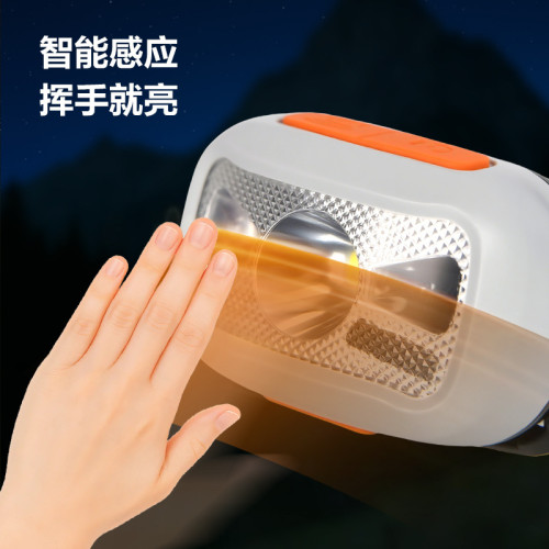 deli得力DL5415頭戴燈280流明1200mAh感應(白)(個)