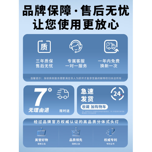 分體頭燈長續航戶外腰掛大功率led強光頭戴式超亮鋰電夜釣魚專用