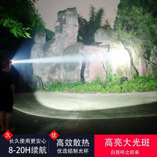 牛王頭燈強光超長續航防水超亮頭戴釣魚專用戶外夜釣燈可充電