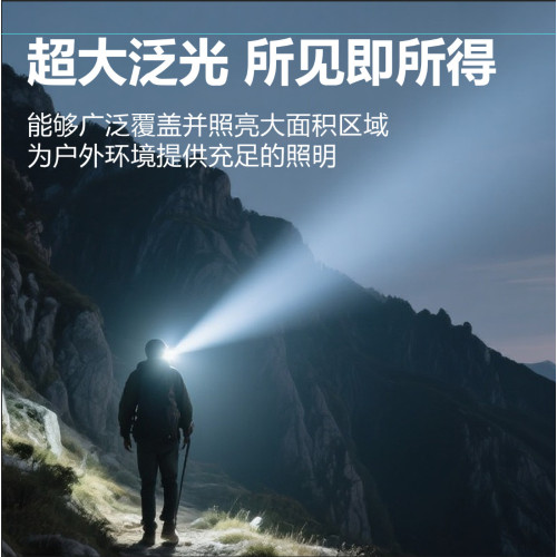 LED頭燈強光遠射可充電防水超亮頭戴式礦燈超長續航手電筒戶外