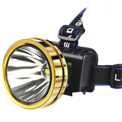 居家家用頭戴式強光頭燈充電超亮釣魚礦燈感應led手電筒戶外-用品