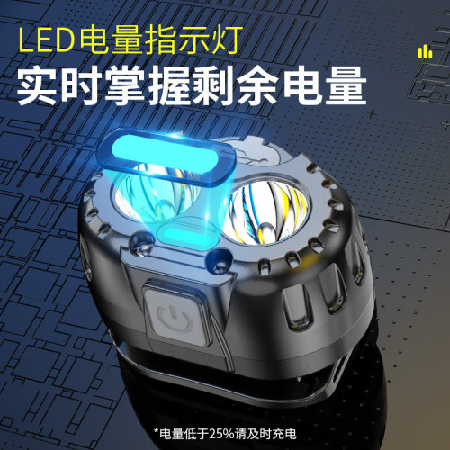 頭燈強光充電超亮夜釣魚專用頭戴式照明燈超長續航感應led戶外頭