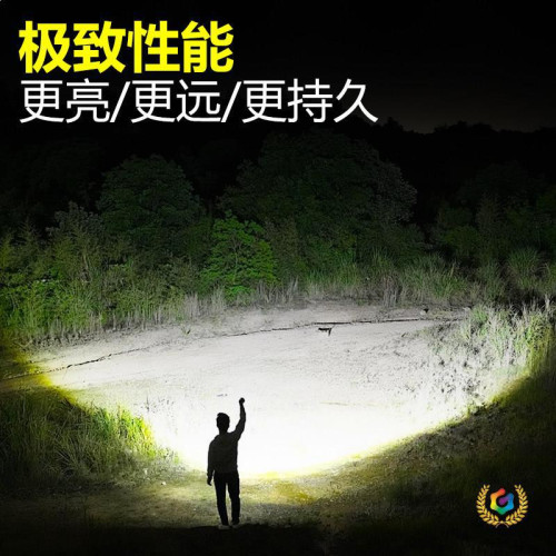 ✠強光頭燈可充電大容量超長續航USB戶外頭戴式礦燈釣魚家用頭燈