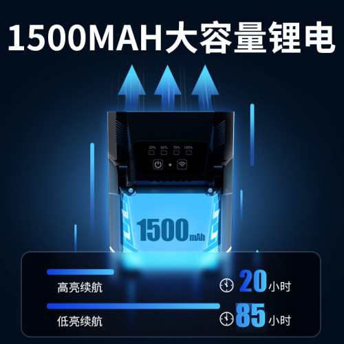 沃爾森釣魚頭燈強光超亮充電夜釣燈頭戴感應超長續航帽夾
