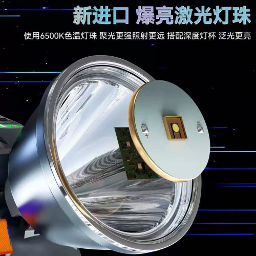 戶外頭燈可充電頭戴式超長續航超亮遠射礦燈釣魚燈
